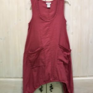 Soft Surroundings Pink Cotton Dress